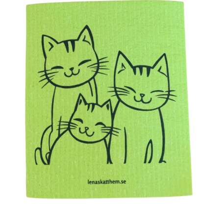 Disktrasa grön kattfamilj