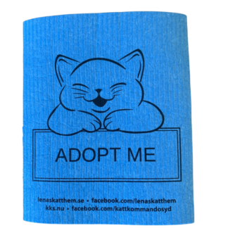 Disktrasa blå Adopt me