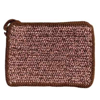 Grytlappar rosa/brun 2
